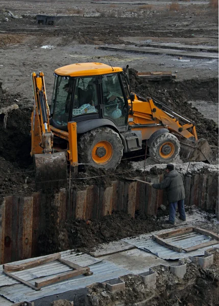 Excavator — Stock Photo, Image