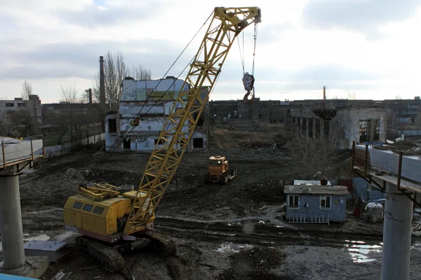 Bouwplaats — Stockfoto