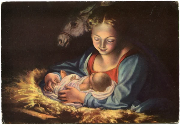 Madonna ve çocukMadonna y el niño — Stok fotoğraf