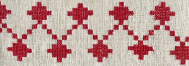 evlenir luganskaya - Ekim 17: geleneksel Rus Kanaviçe işi, Rusya, 19th century, sergi, müze, evlenir luganskaya, lugansk region, Ukrayna, 17 Ekim 2012