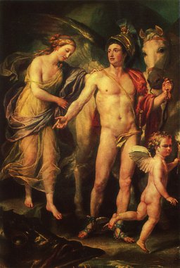 Anton Raffael Mengs, 1728 - 1779, Perseus and Andromeda, 1777 clipart