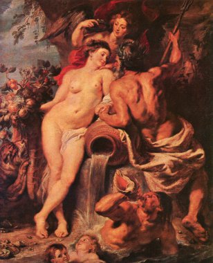 Peter Paul Rubens, 1577 - 1640, The Union of Earth and Water, Be clipart