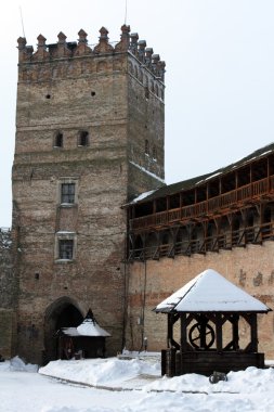 Ortaçağ ljubart kalede lutsk, Ukrayna