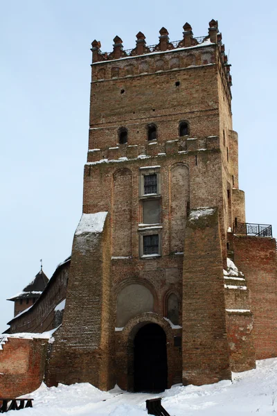 Medieval Ljubart fortress in Lutsk, Ukraine — Stock Photo, Image