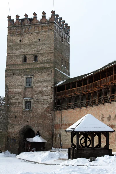 Medieval Ljubart fortress in Lutsk, Ukraine — Stock Photo, Image