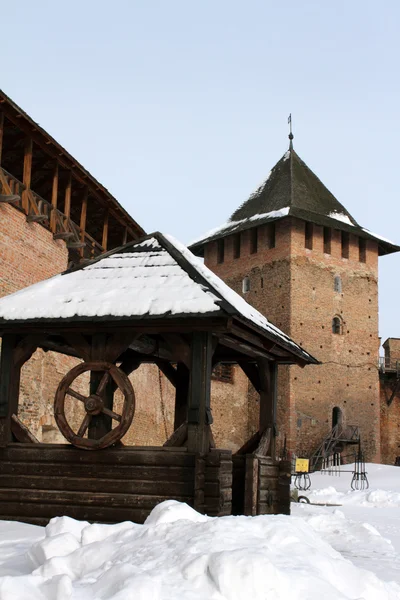 Medieval Ljubart fortress in Lutsk, Ukraine — Stock Photo, Image