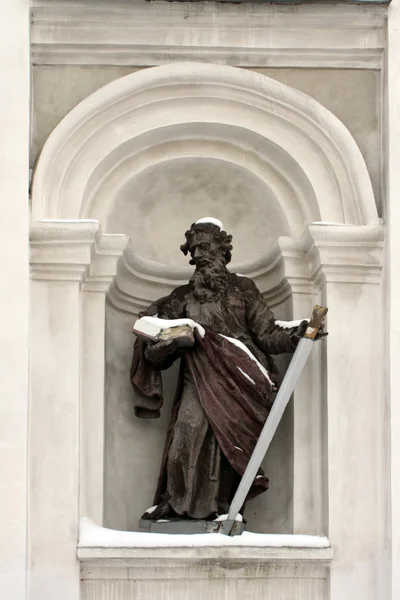 Скульптура апостола Павла — стоковое фото