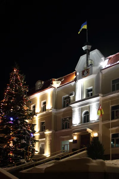 Ayuntamiento de Lutsk, Ucrania — Foto de Stock