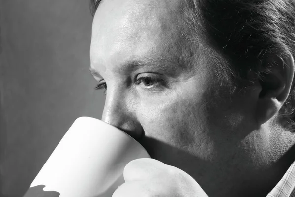 Drinking tea — Stock Photo, Image