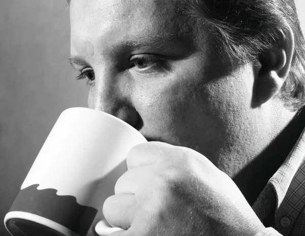 Drinking tea — Stock Photo, Image