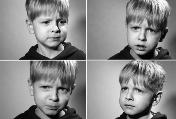 Емоційна хлопчик — стокове фото