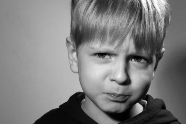 Emotional boy — Stock Photo, Image