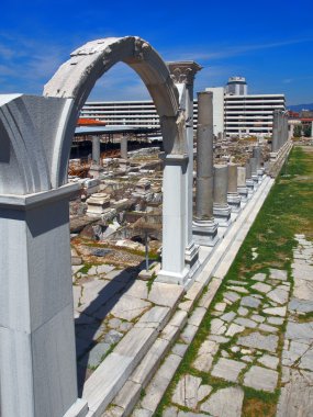 Antik agora, smirna (izmir) Türkiye