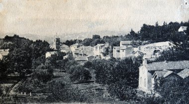 Genel Görünüm 1900'lerde, aygalades, marselle, Fransa