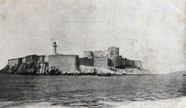 Dumas monte cristo roman, marseille, Fransa