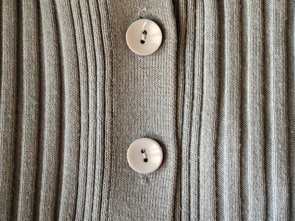 Buttoms em um jumper — Fotografia de Stock