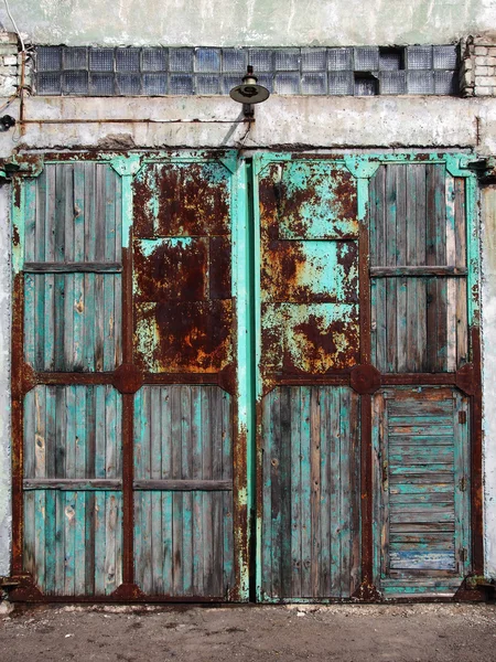 Weathered door — Stock Photo, Image