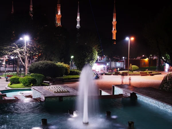 Brunnen im Sultan-Park — Stockfoto