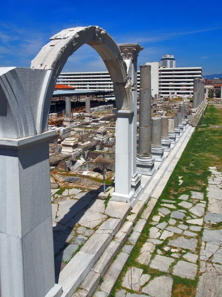 Starověká agora, smirna (izmir), Turecko — Stock fotografie