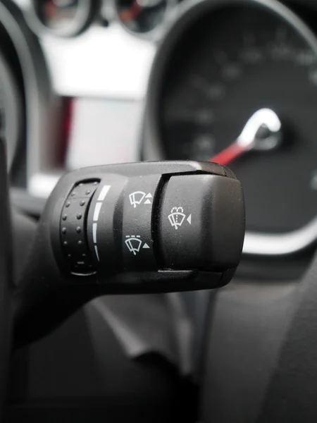 Bilen torkar switch — Stockfoto