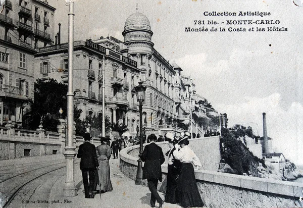 Cartão postal antigo — Fotografia de Stock