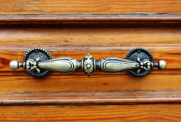 Antique door handle — Stock Photo, Image