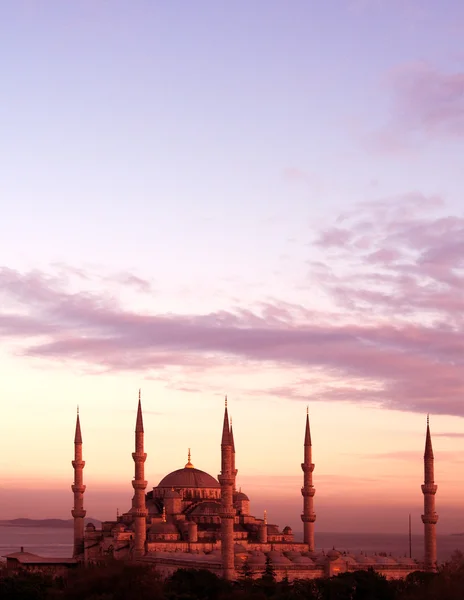 Vista aérea da Mesquita Azul — Fotografia de Stock