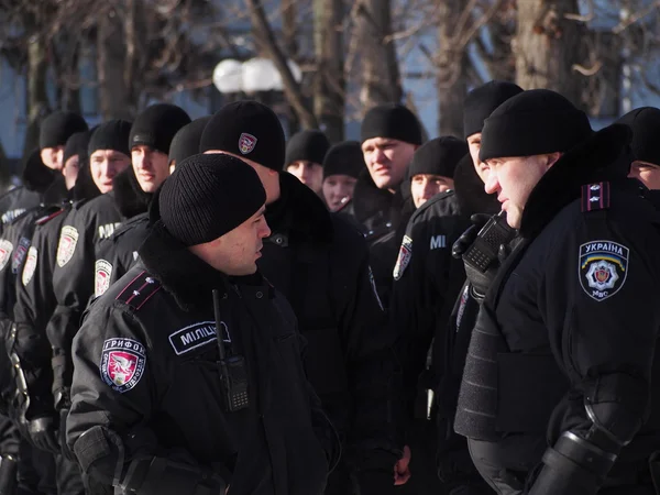 Ukrainian riot police — Stock Photo, Image