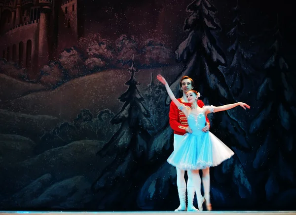 Nötknäpparen ballet i lugansk — Stockfoto
