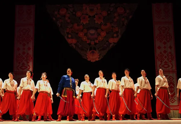 Conjunto nacional ucraniano de danza folclórica llamado así en honor a P.Virsky —  Fotos de Stock