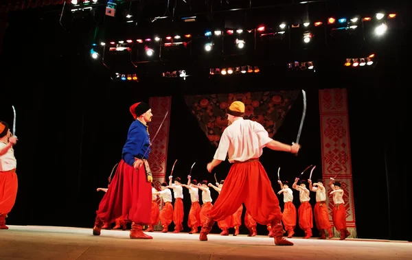 Conjunto nacional ucraniano de danza folclórica llamado así en honor a P.Virsky —  Fotos de Stock