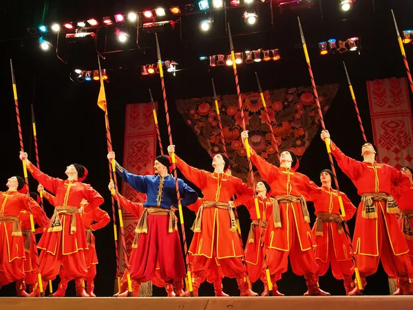 Ukrainian National Folk Dance Ensemble Named After P.Virsky — Stock Photo, Image