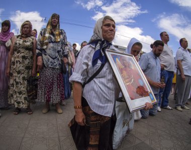 dini liderler luhansk barış için dua