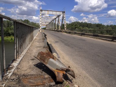 Pro-Rus direnişçilerin denetim noktası, luhansk
