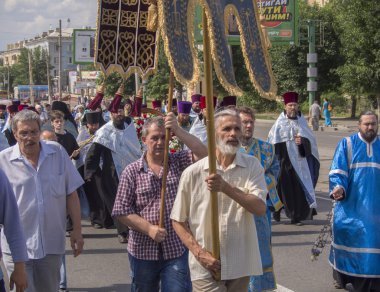 luhansk barış Ortodoks dini alayı