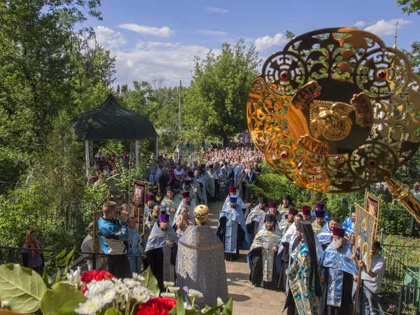 Orthodoxe religiöse Prozession — Stockfoto