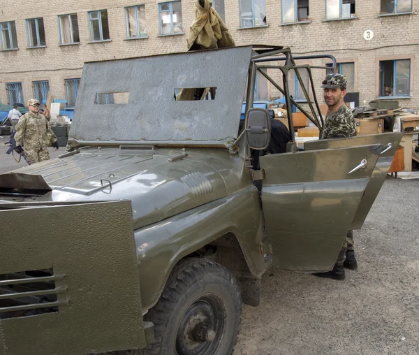 Crise na Ucrânia, Luhansk — Fotografia de Stock