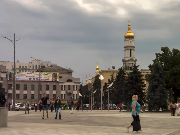 Vida diária, Kharkiv, Ucrânia — Fotografia de Stock