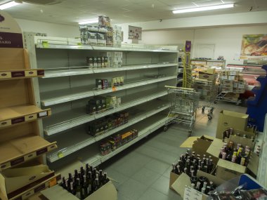 In Luhansk close stores 