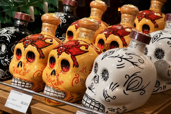 Kijev Ukrajna November 2021 Kah Tequila Repos Látható Polcon Duty — Stock Fotó