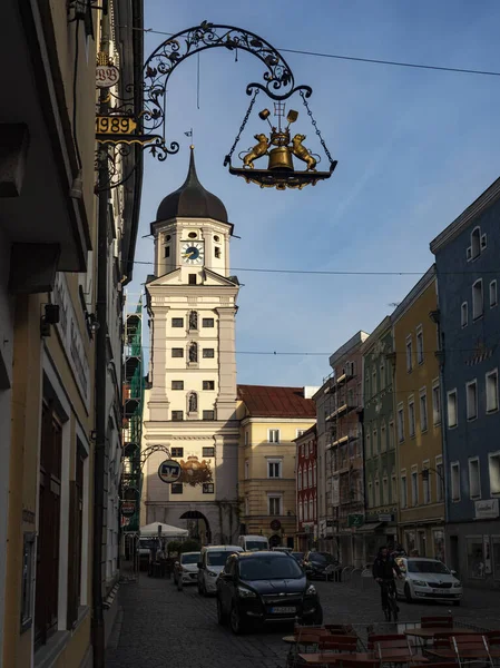 Vilshofen Der Donau Bayern April 2022 Blick Auf Das Alte — Stockfoto