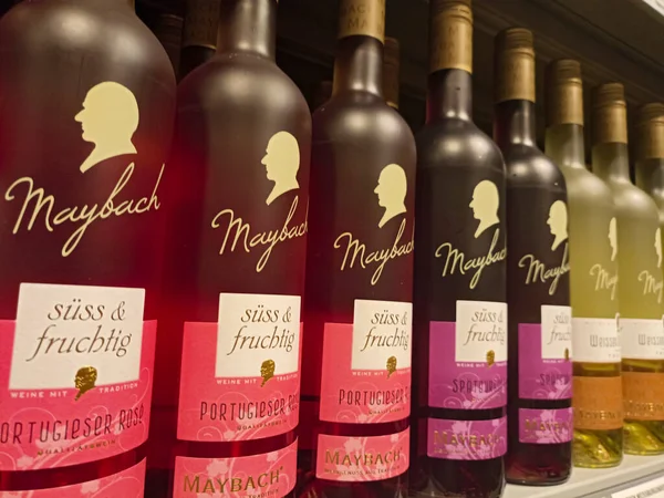 Eging See Bavaria Germany May 2022 Bottles Maybach Portuguese Rose — Stock fotografie