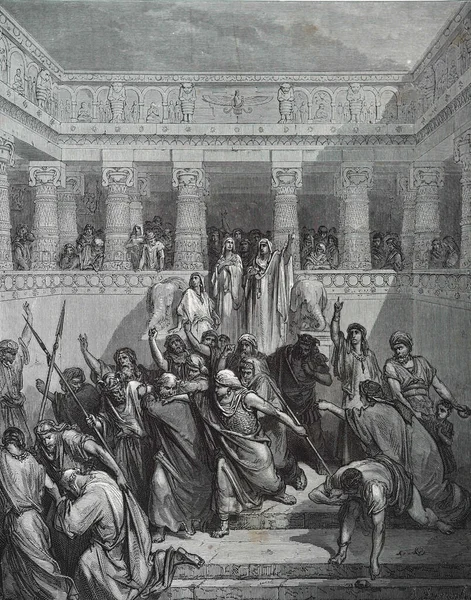 Rechtfertigung Für Susanna Illustration Von Gustave Dore Aus Der Dritten — Stockfoto