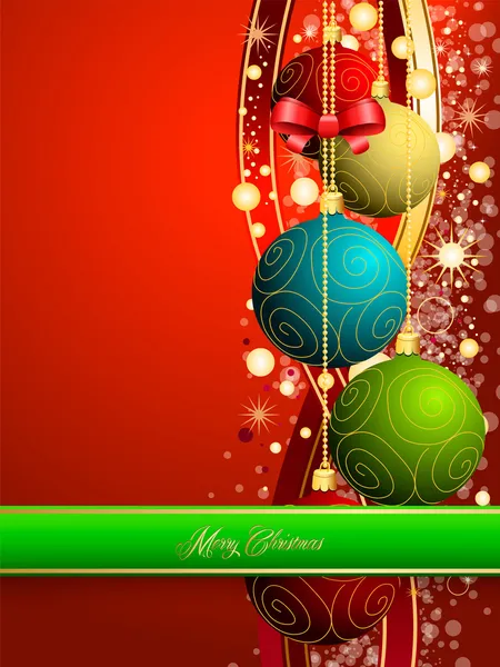 Christmas Background — Stock Vector