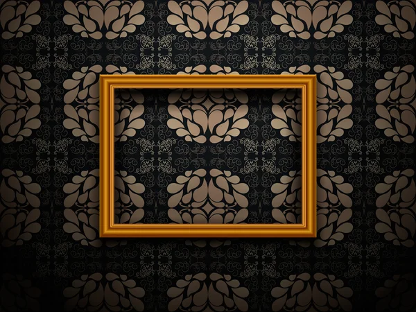 Gold Picture Frame — Stock Photo, Image