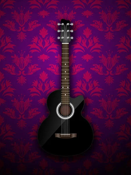 Acoustic classic guitar — Stock Photo, Image