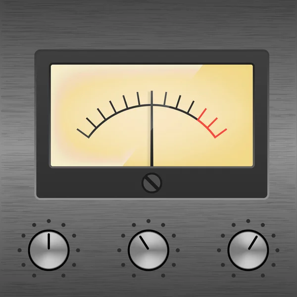 Decibel meter — Stockvector