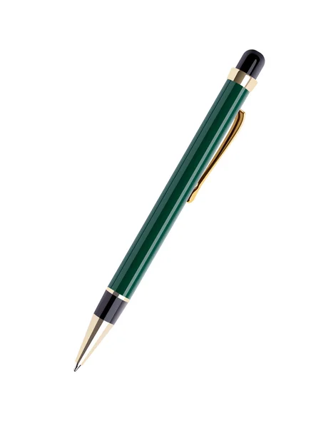 Groene pen — Stockvector