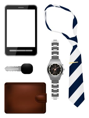 iş adamı aksesuar seti