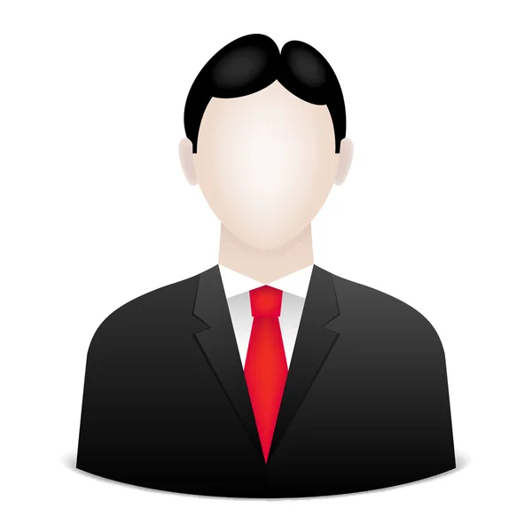 Podnikatel avatar — Stockový vektor